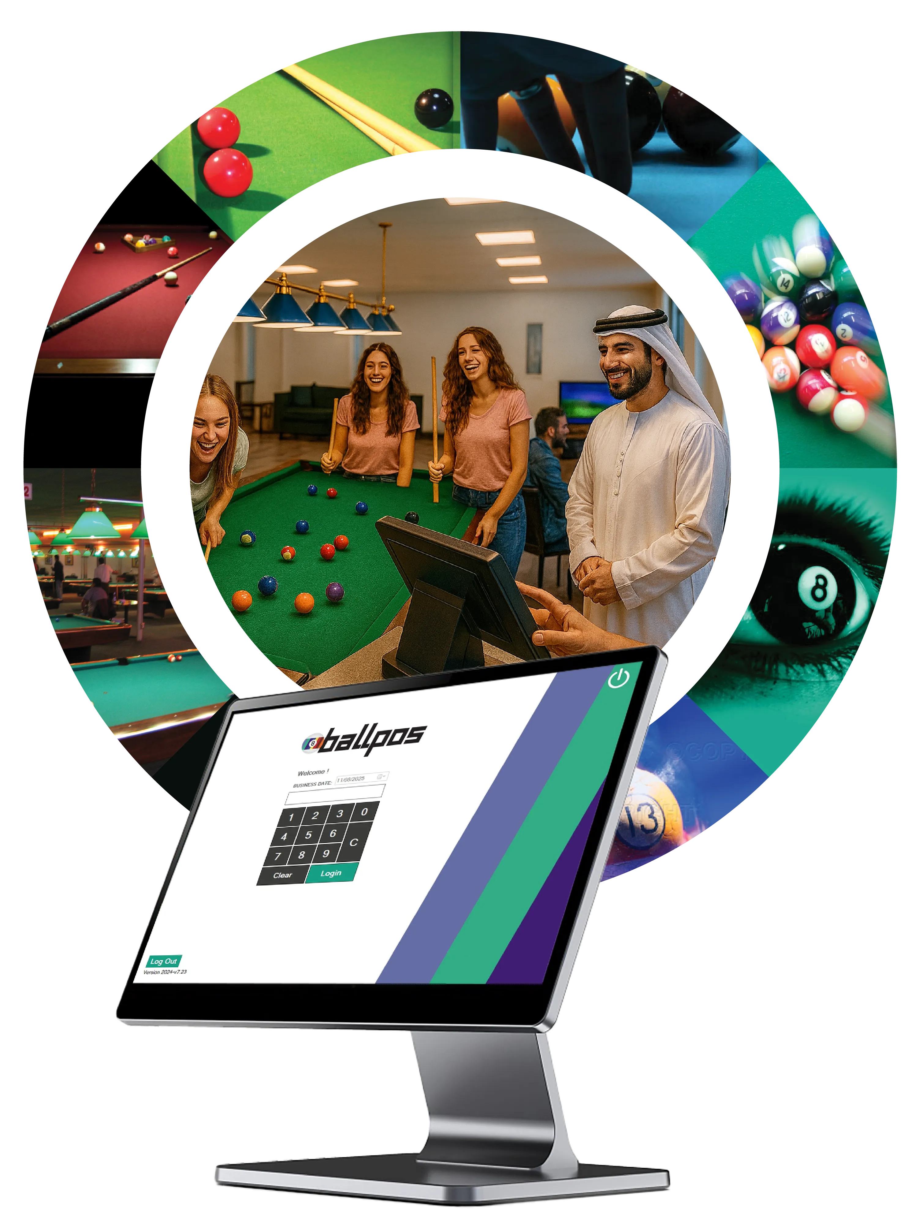 Handshake - trusted POS in billiard cafes